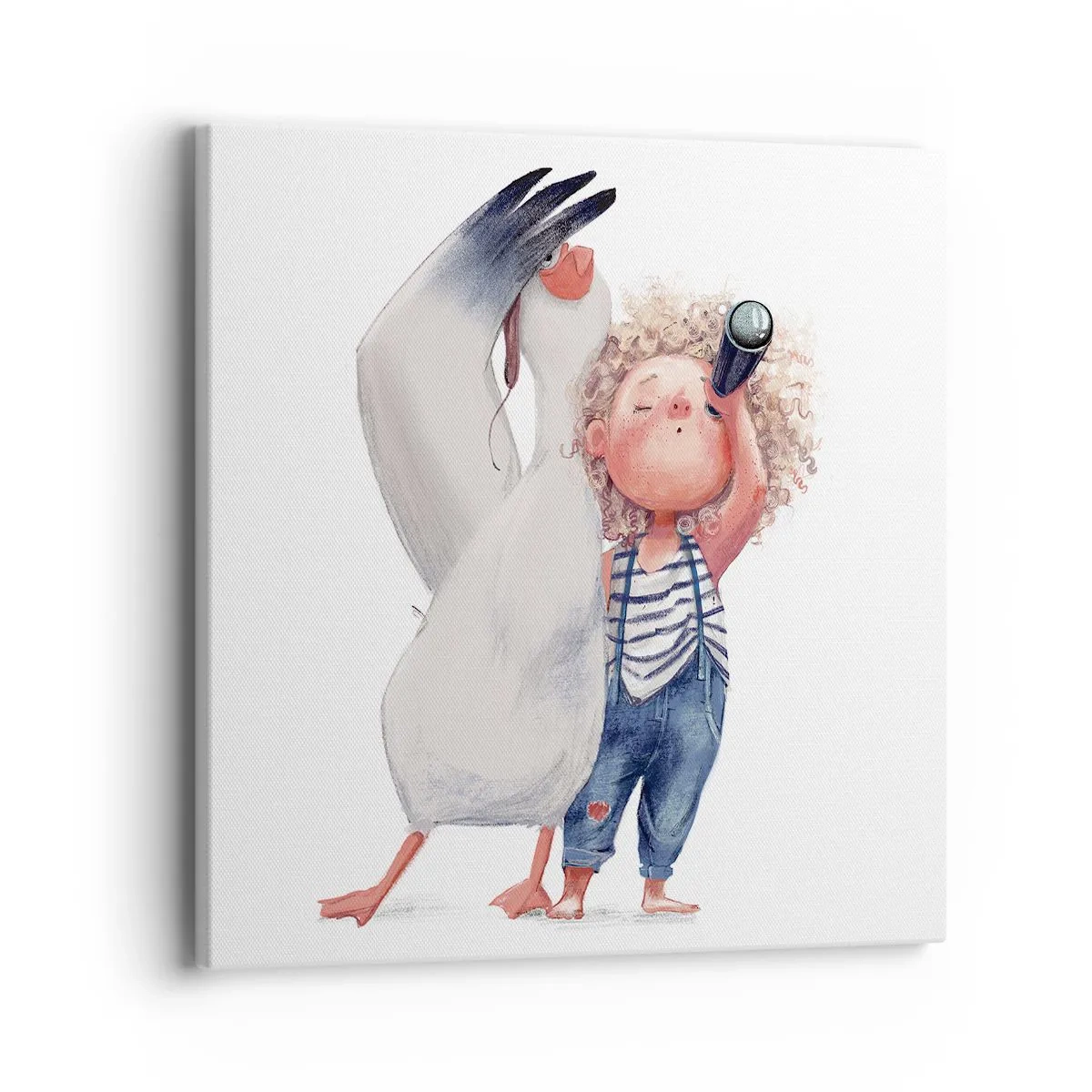 Impression sur toile - Image sur toile - Plan de grand voyage - 40x40 cm