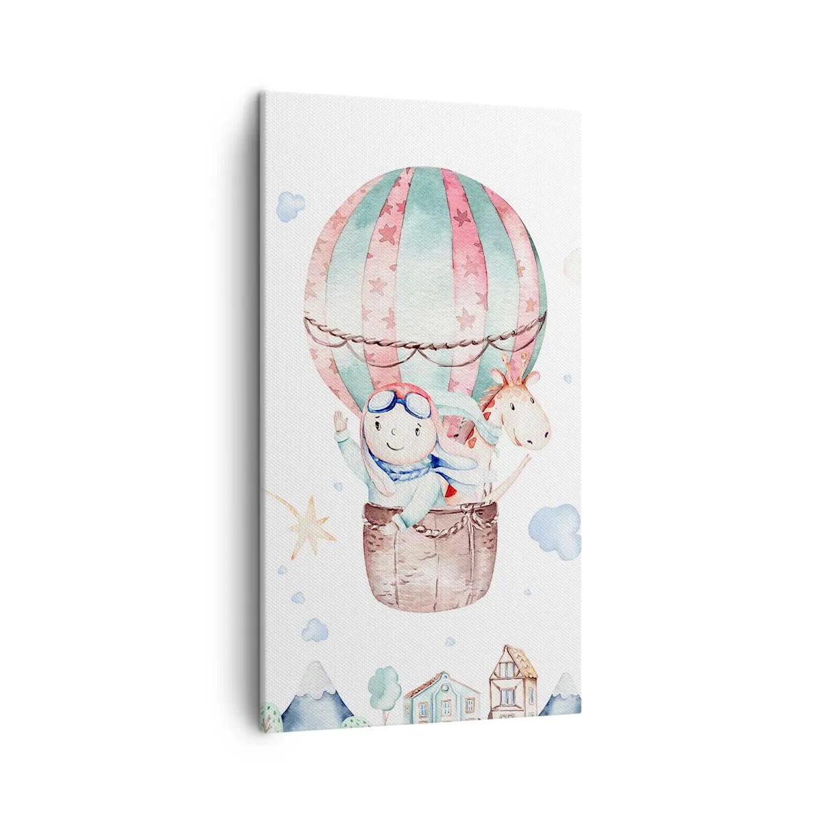 Impression sur toile - Image sur toile - Nous serons de retour bientôt! - 45x80 cm