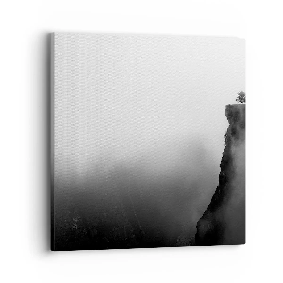 Impression sur toile - Image sur toile - Au bord du monde - 40x40 cm