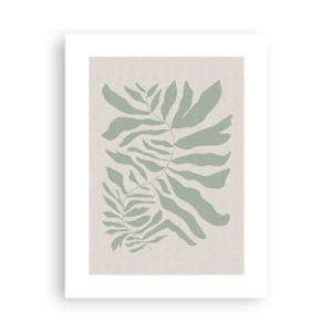 Affiche - Poster - Brindille d'émeraude - 30x40 cm