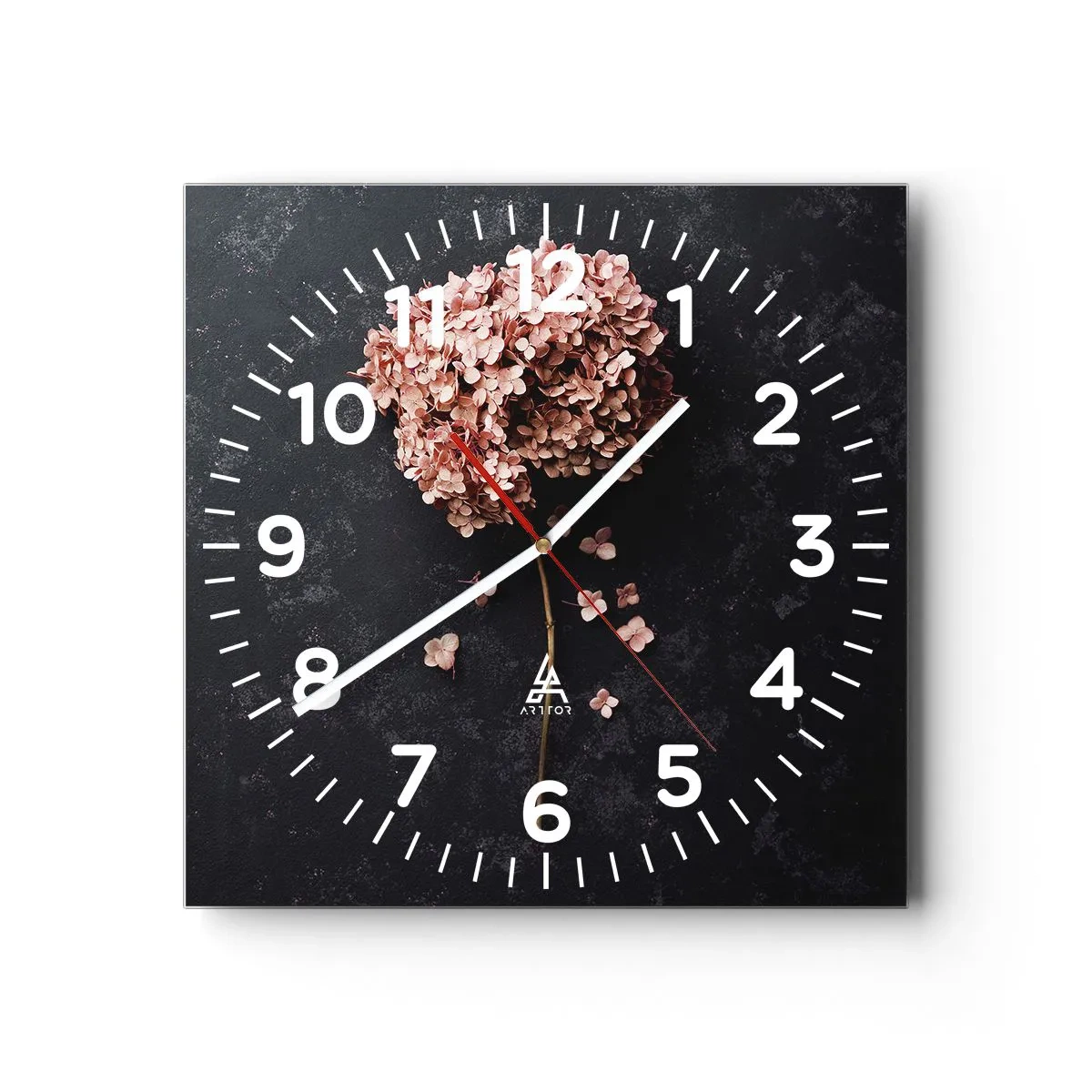 Horloge murale - Pendule murale - Un signe vraiment romantique - 30x30 cm