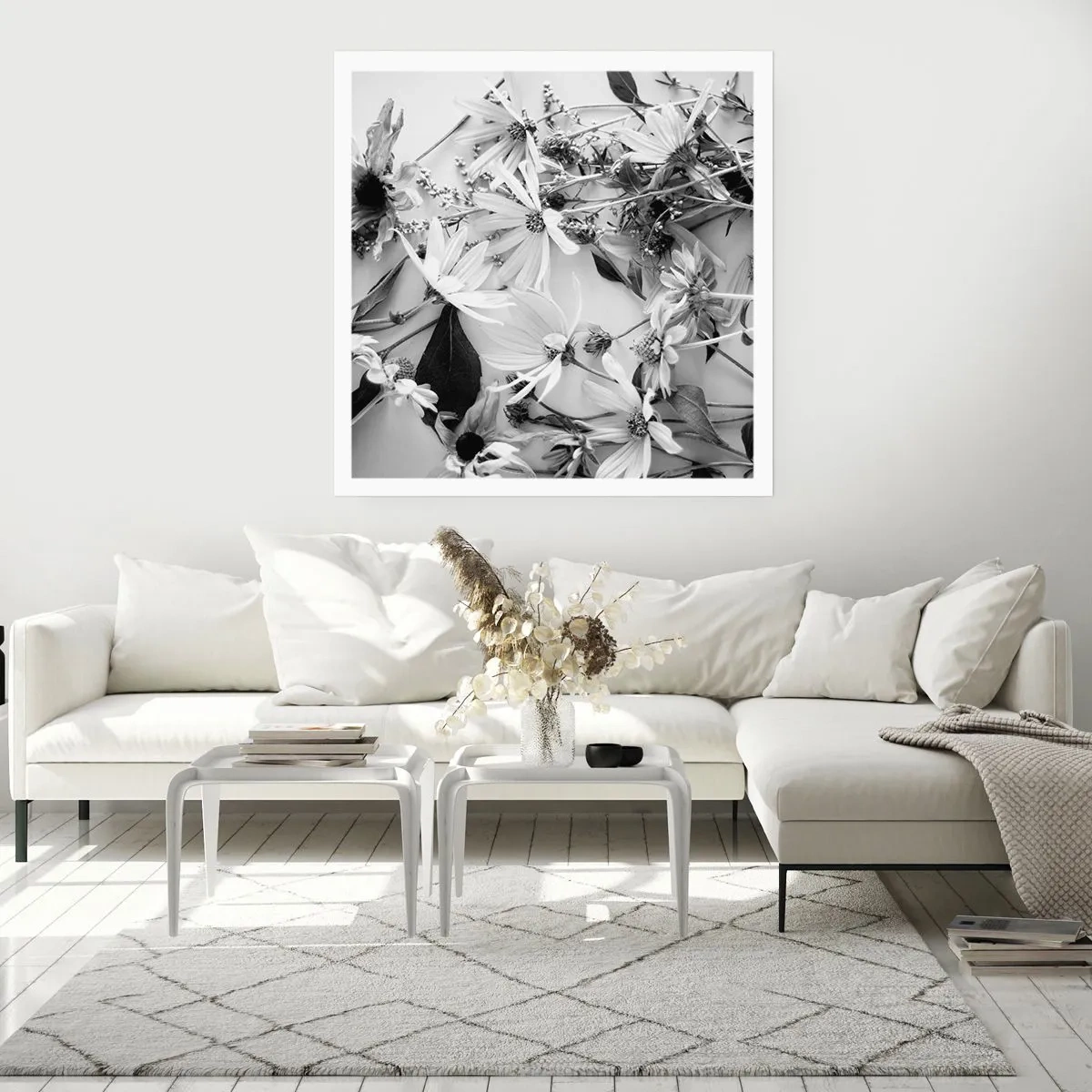 Affiche - Poster - Non-un bouquet de fleurs - 30x30 cm