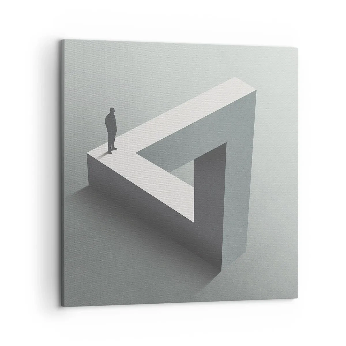 Impression sur toile - Image sur toile - Mais c'est possible - 50x50 cm