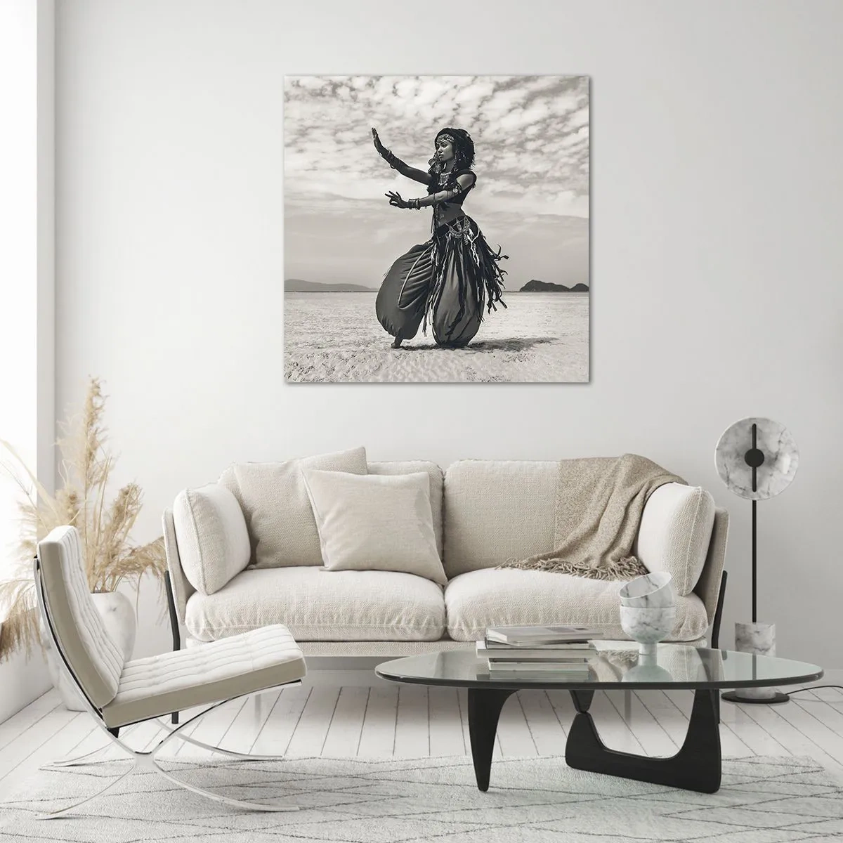 Impression sur verre - Image sur verre - Danse des îles du sud - 40x40 cm