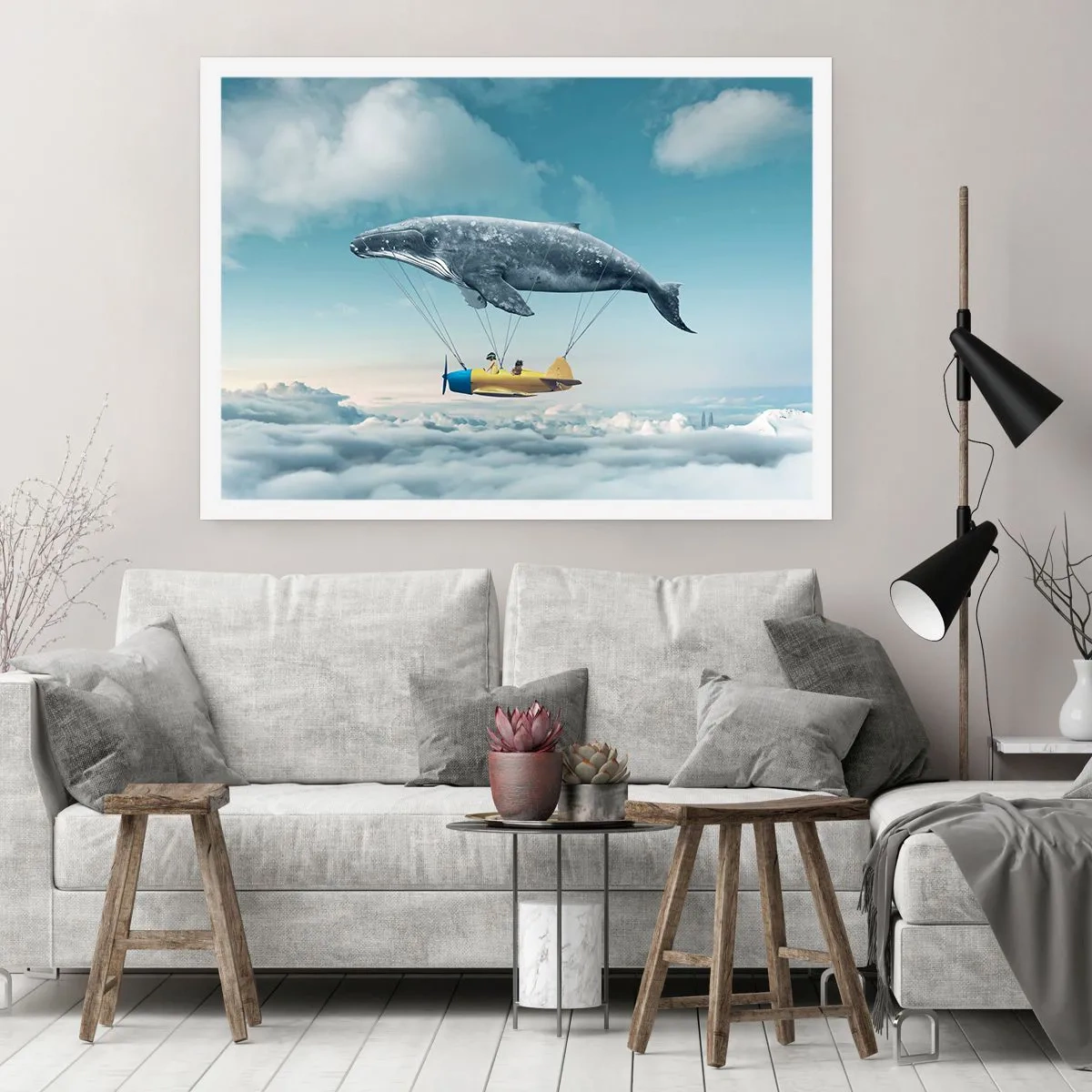 Affiche - Poster - Pourquoi pas? - 50x40 cm