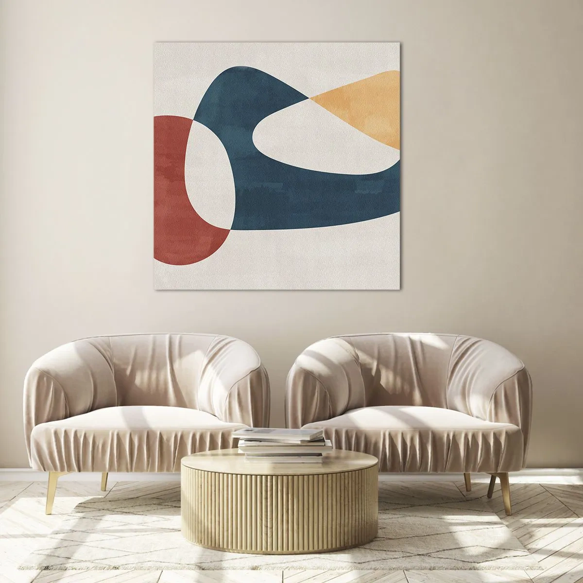 Impression sur verre - Image sur verre - Influences et métamorphoses - 50x50 cm