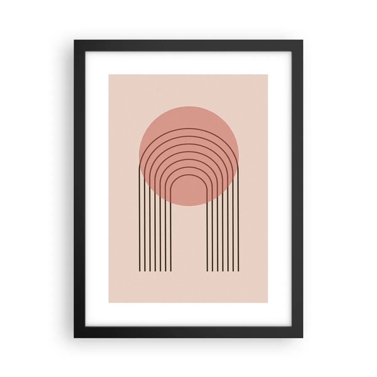 Affiche dans un cadre noir - Poster - Attraction irrésistible - 30x40 cm