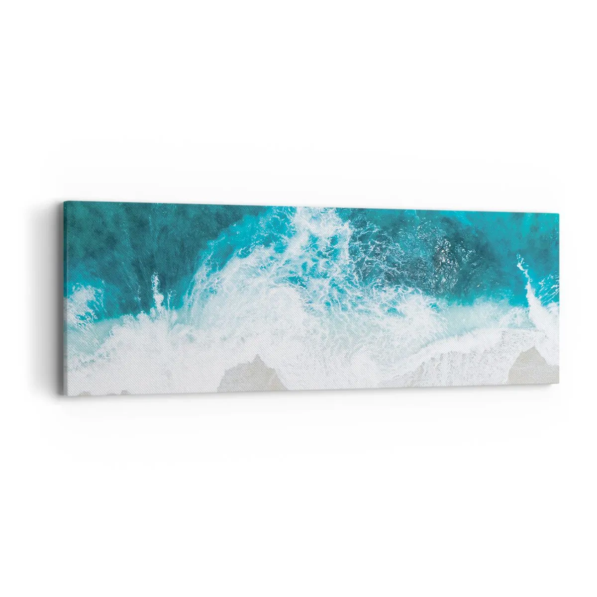 Impression sur toile - Image sur toile - Caresse naturelle - 90x30 cm