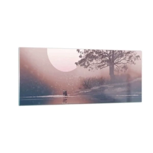 Impression sur verre - Image sur verre - Merveilles de la nuit - 100x40 cm