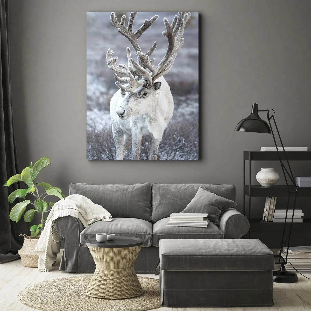 Impression sur toile - Image sur toile - Portrait au soleil - 70x100 cm