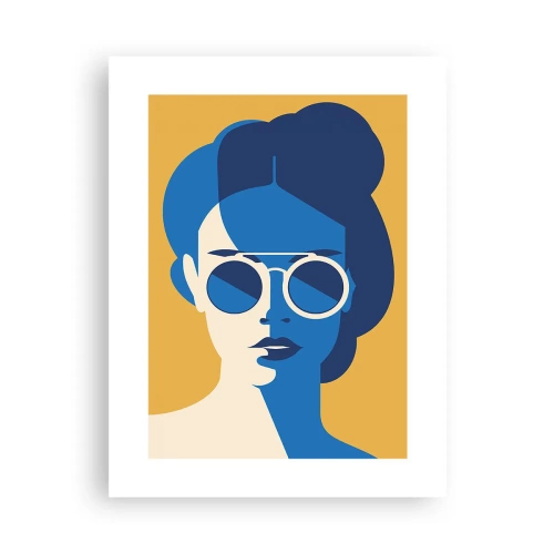 Affiche - Poster - Look de vacances - 30x40 cm