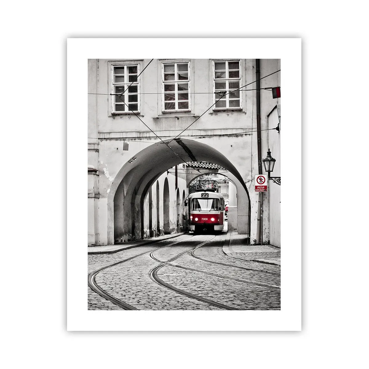 Affiche - Poster - Dans le labyrinthe de la ville - 40x50 cm