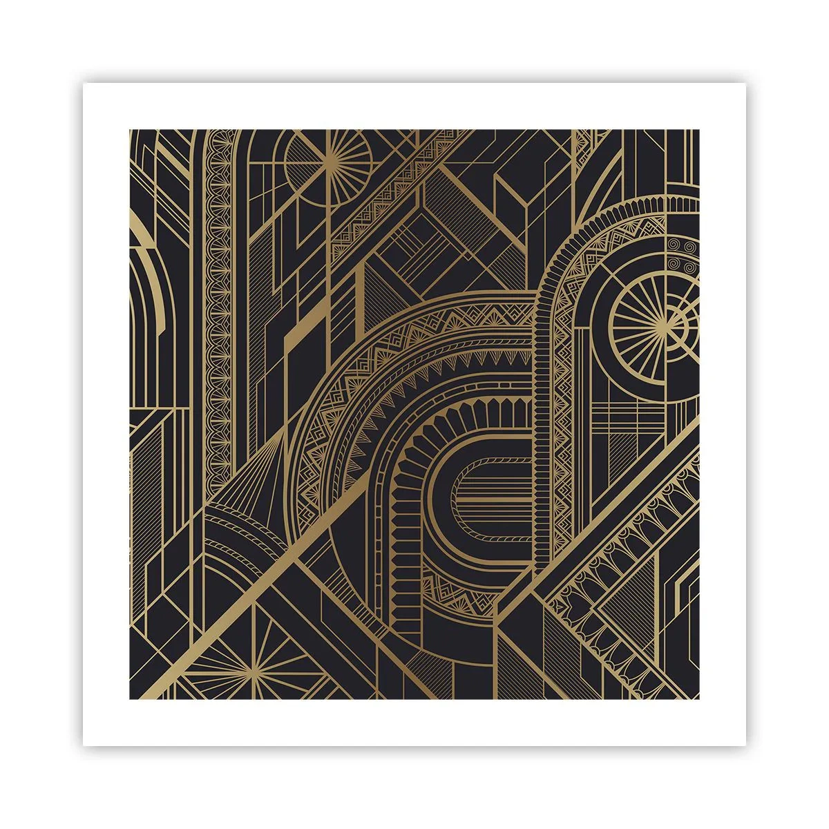 Affiche - Poster - Concept, idée, plan - 50x50 cm