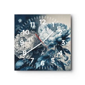 Horloge murale - Pendule murale - Paire assortie - 40x40 cm