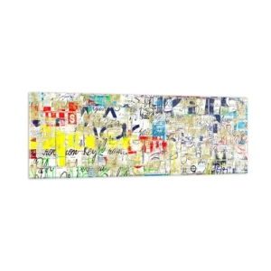 Impression sur verre - Image sur verre - Ca fait juste plaisir aux yeux - 90x30 cm