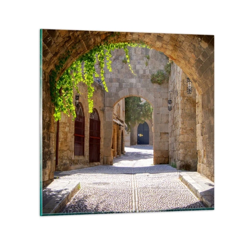 Impression sur verre - Image sur verre - Le cortège apparaîtra bientôt - 50x50 cm