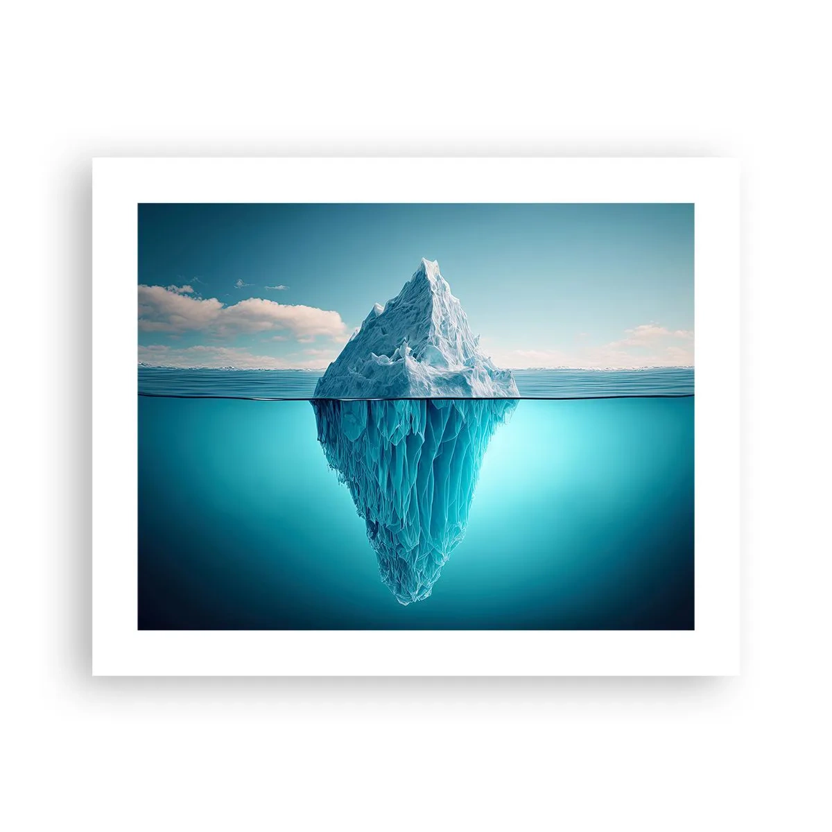 Affiche - Poster - Reine de Glace - 50x40 cm