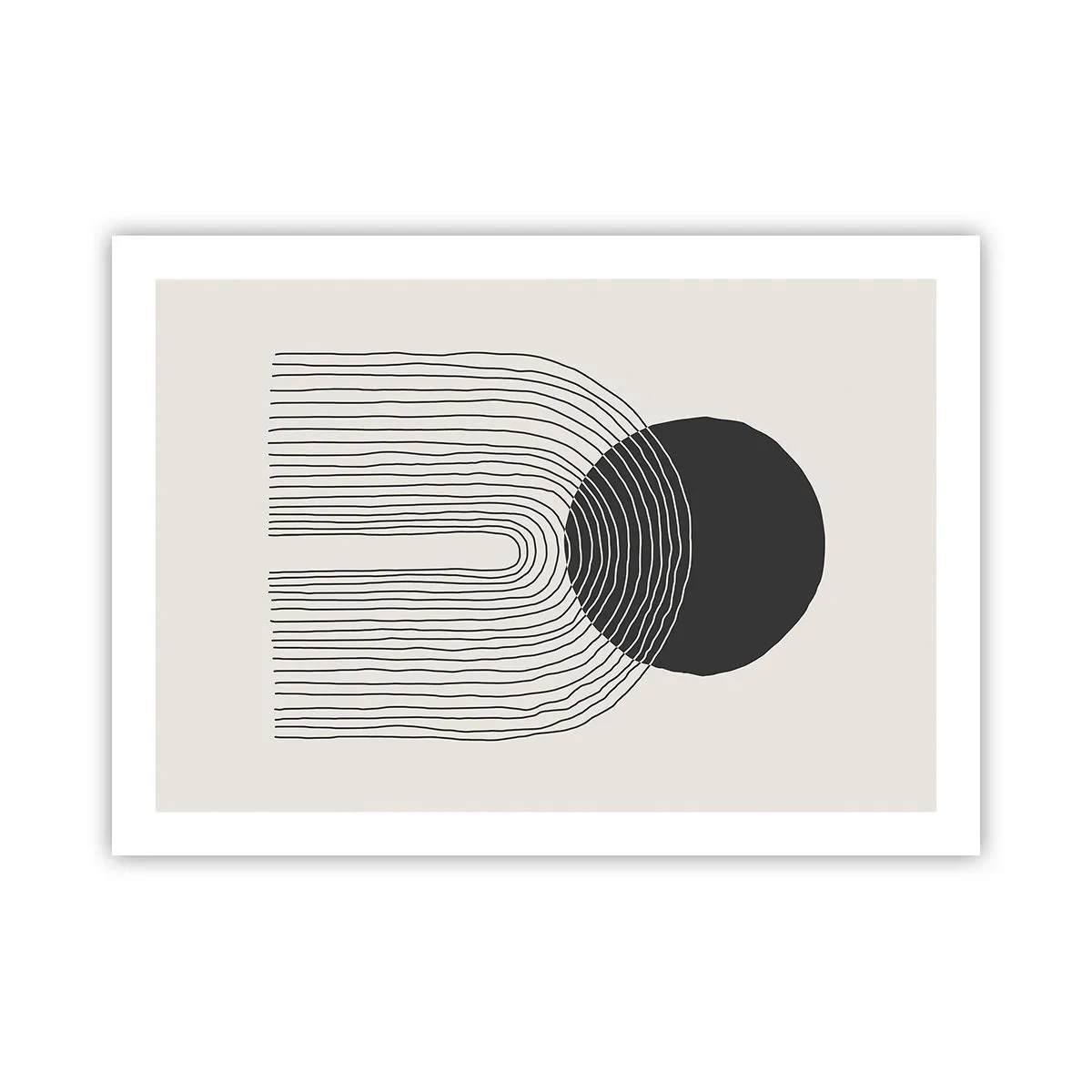 Affiche - Poster - Tremblement et confiance - 70x50 cm
