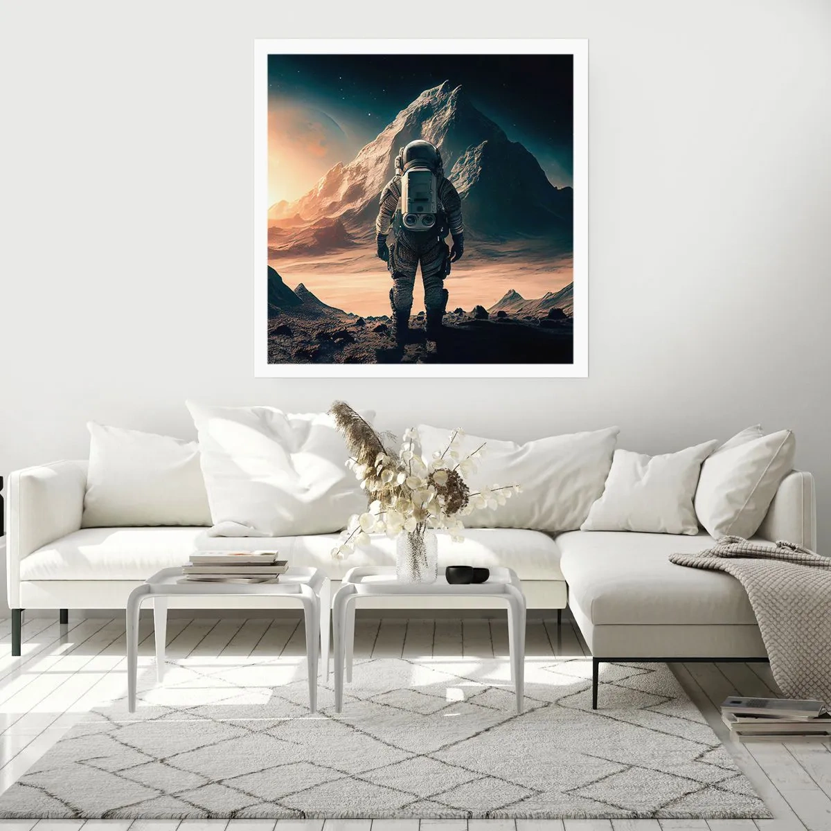 Affiche - Poster - Nouveau défi - 50x50 cm