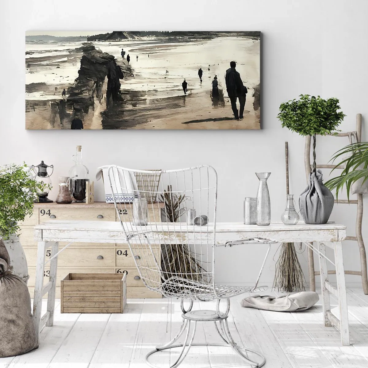 Impression sur toile - Image sur toile - Invoqué - 100x40 cm