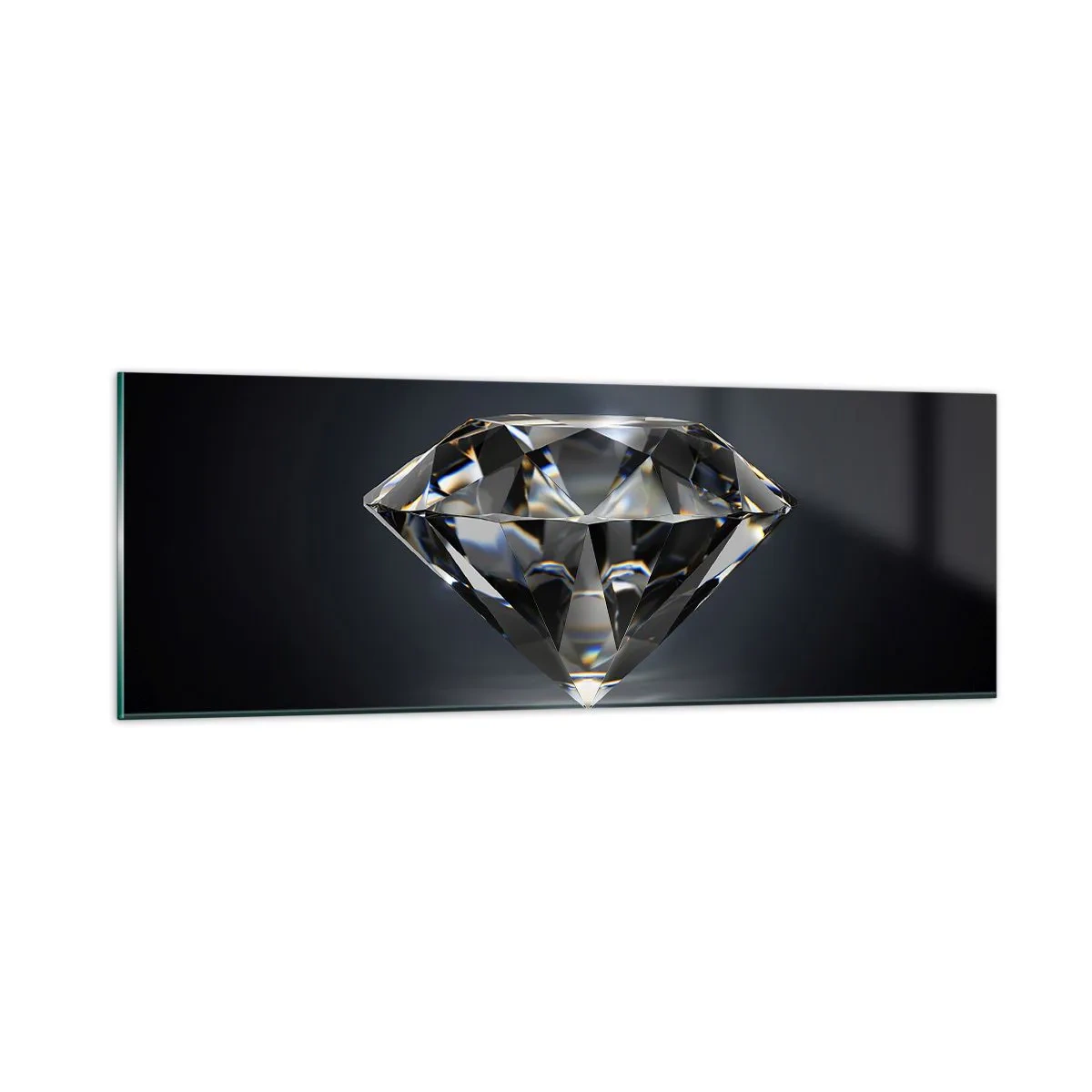 Impression sur verre - Image sur verre - La meilleure amie - 90x30 cm