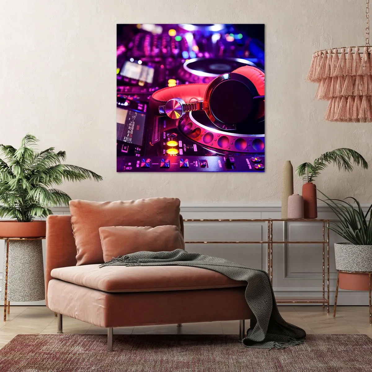 Impression sur toile - Image sur toile - Avant que le plaisir ne commence - 70x70 cm