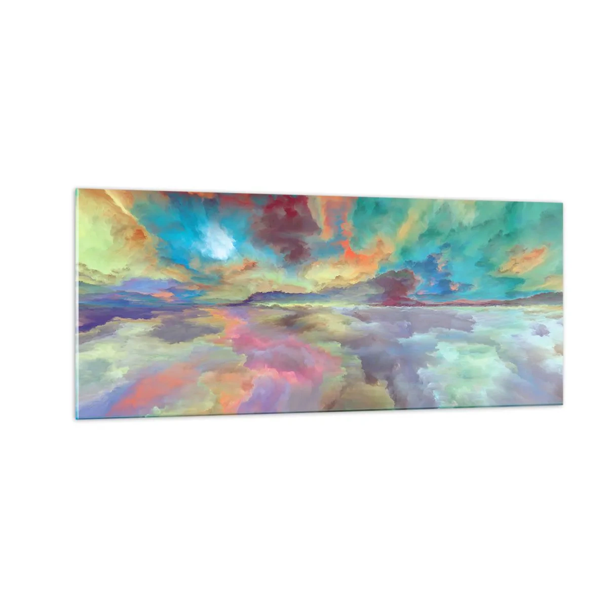 Impression sur verre - Image sur verre - Deux paradis - 100x40 cm