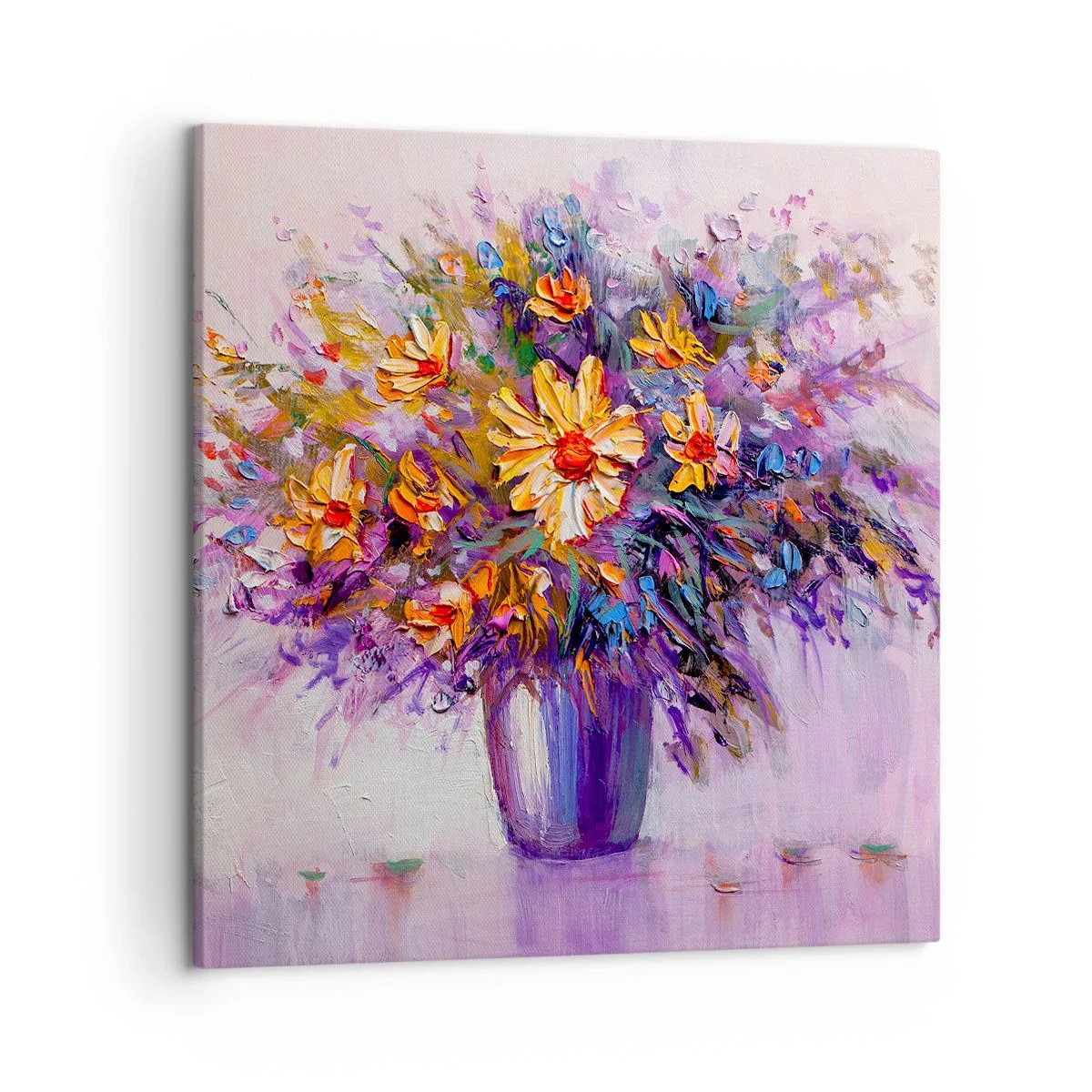 Impression sur toile - Image sur toile - Ça sent bon, ça a l'air doux - 50x50 cm