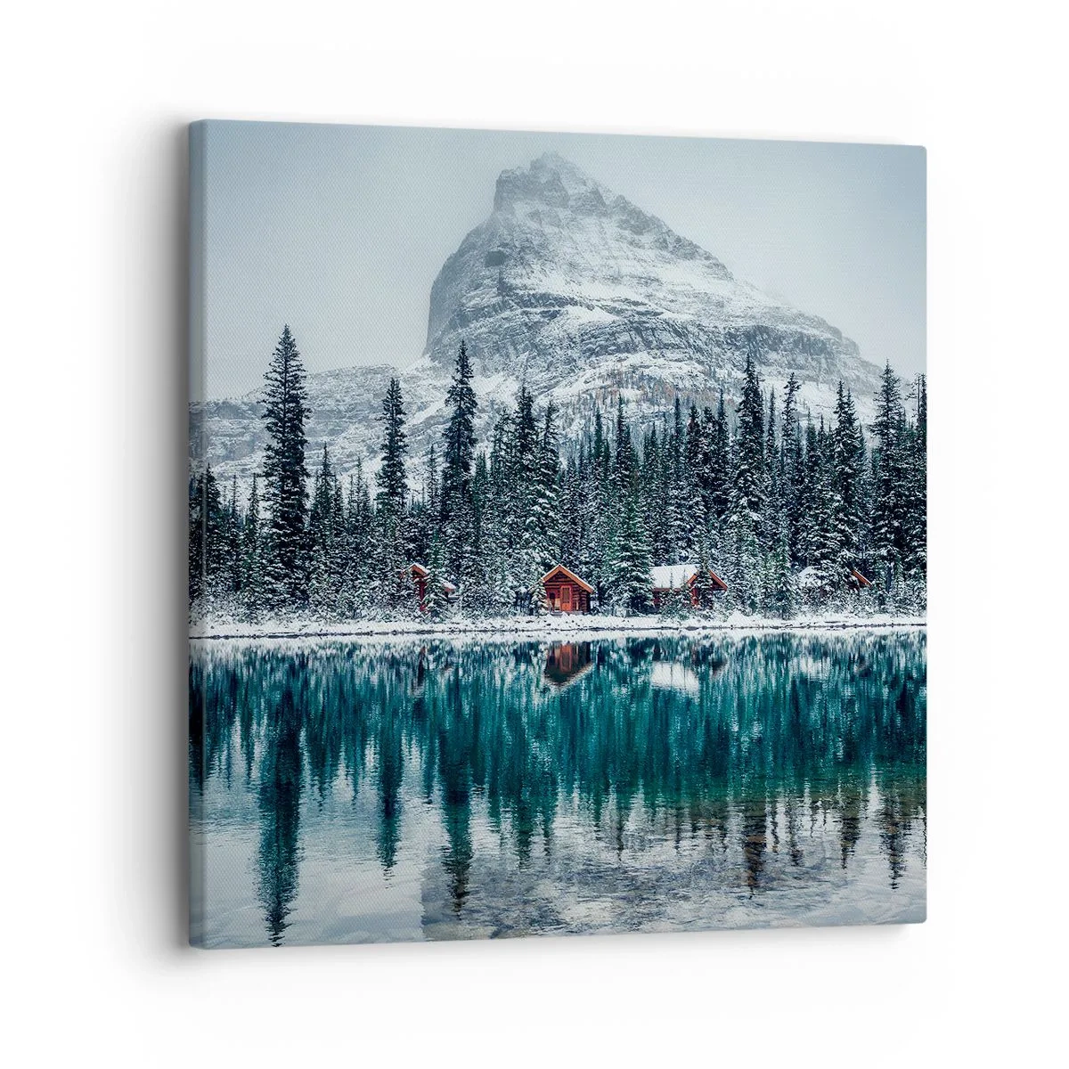 Impression sur toile - Image sur toile - Retraite canadienne - 30x30 cm