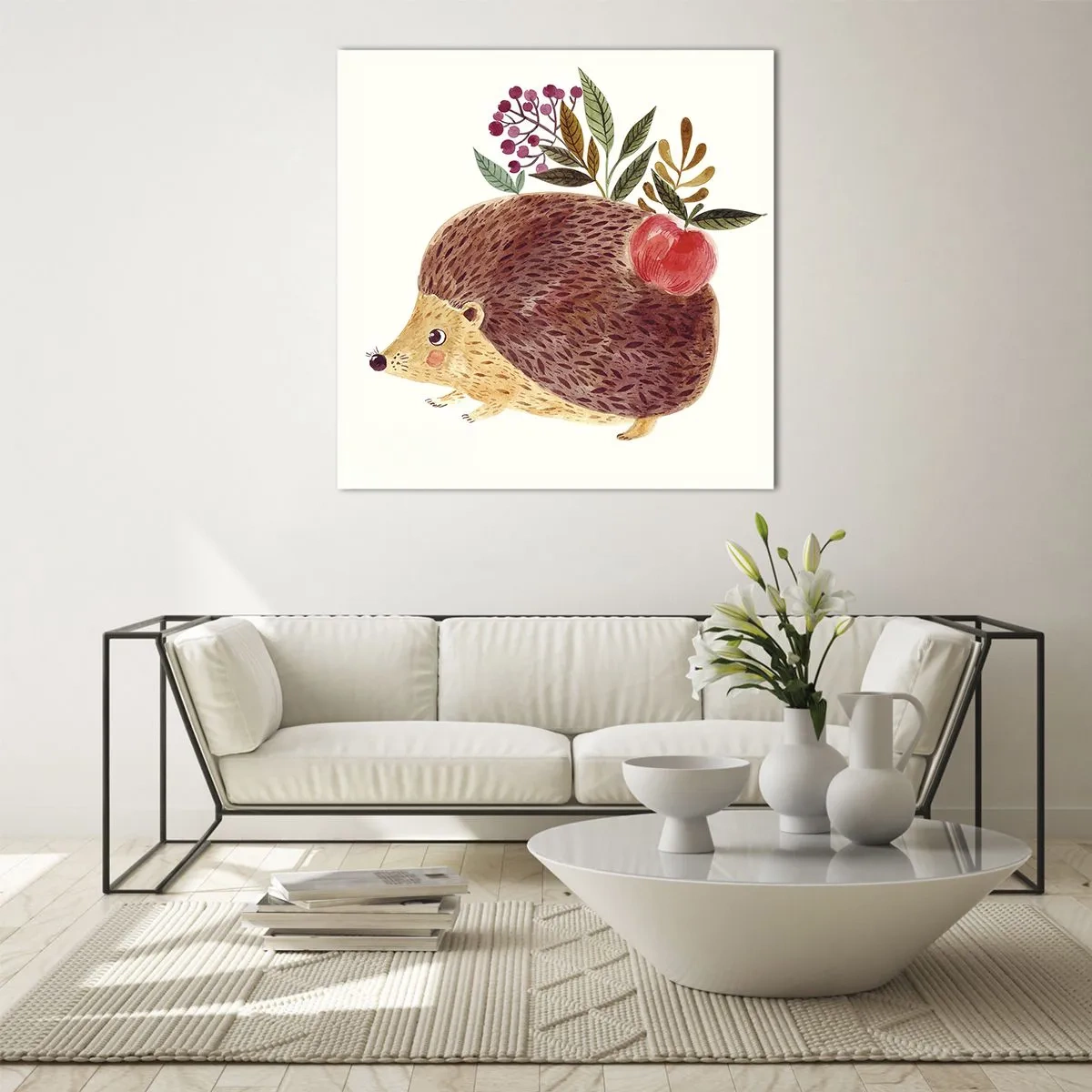 Impression sur verre - Image sur verre - Et tu m’apprécies déjà - 50x50 cm