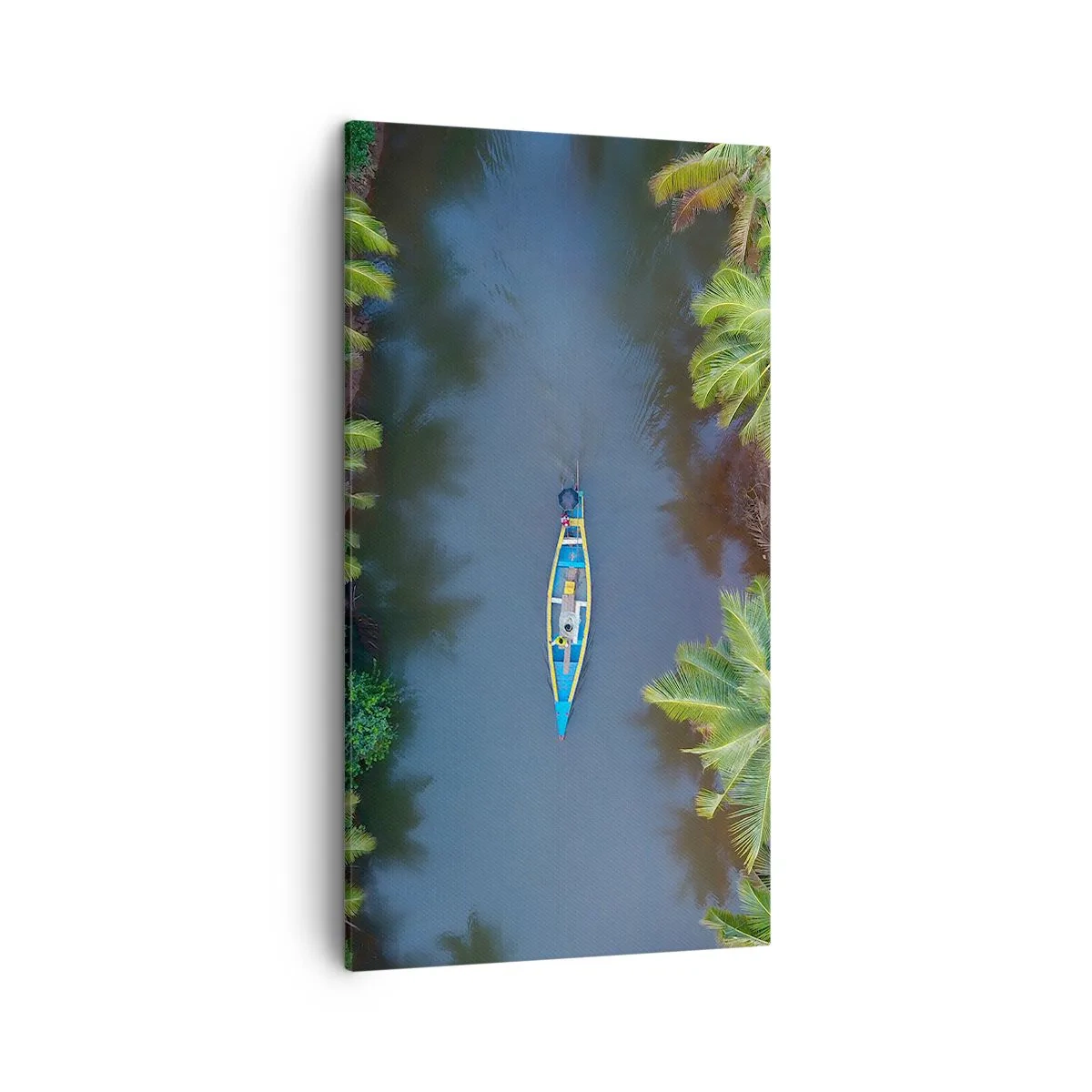 Impression sur toile - Image sur toile - Sur un sentier tropical - 45x80 cm