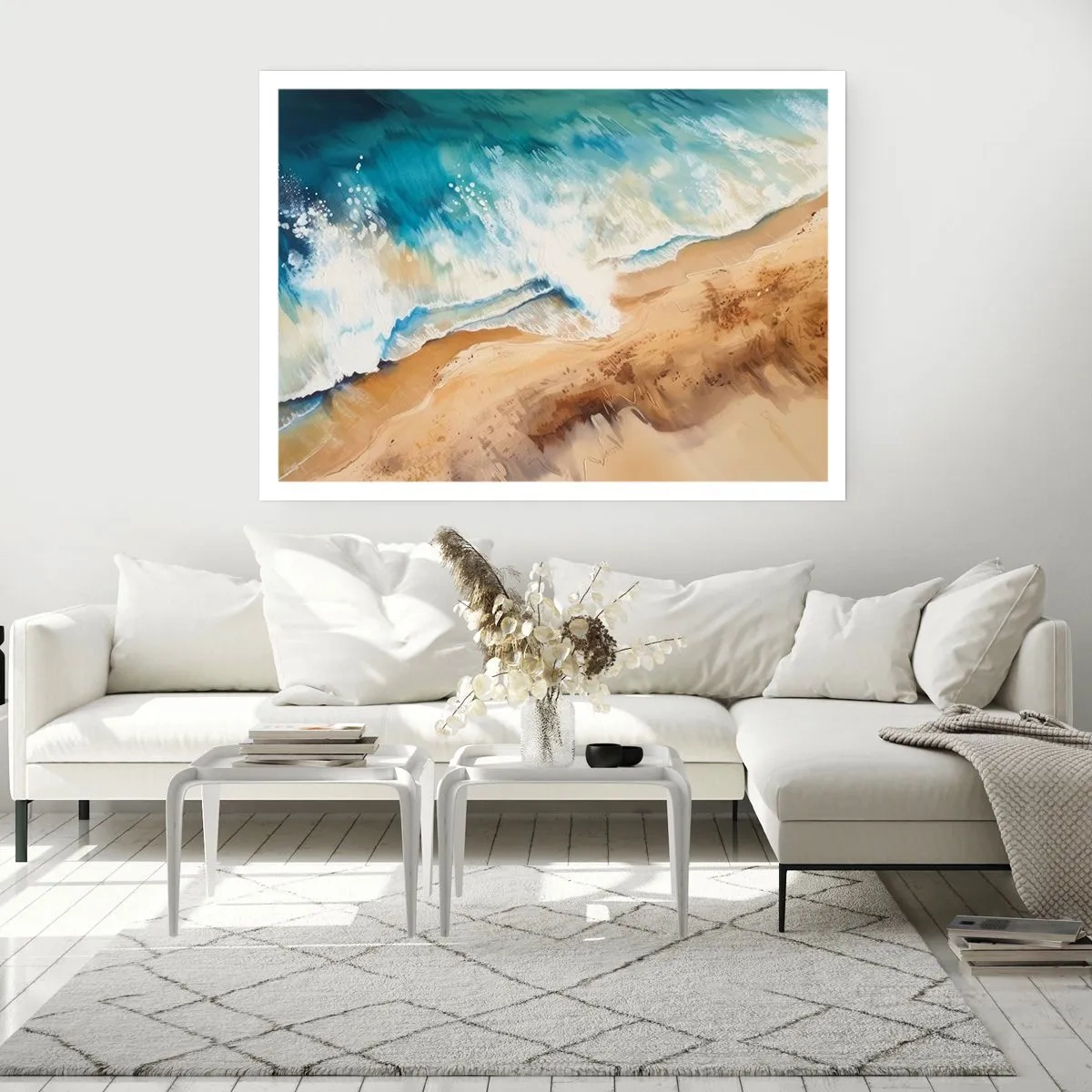 Affiche - Poster - La vague qui revient - 91x61 cm