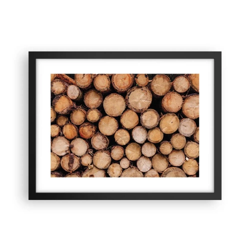 Affiche dans un cadre noir - Poster - Nouveau commencement - 40x30 cm