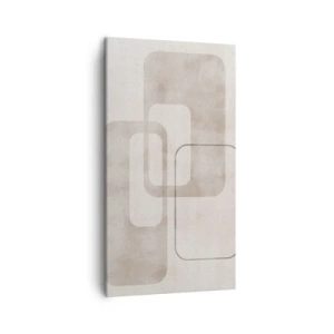 Impression sur toile - Image sur toile - Fugue géométrique - 45x80 cm