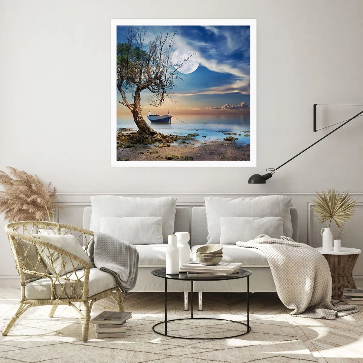 Affiche - Poster - Est-ce la fin ou le début ? - 40x40 cm