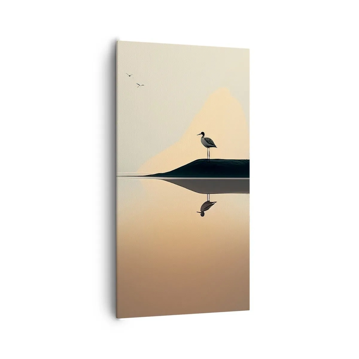 Impression sur toile - Image sur toile - Le seigneur du lac - 65x120 cm