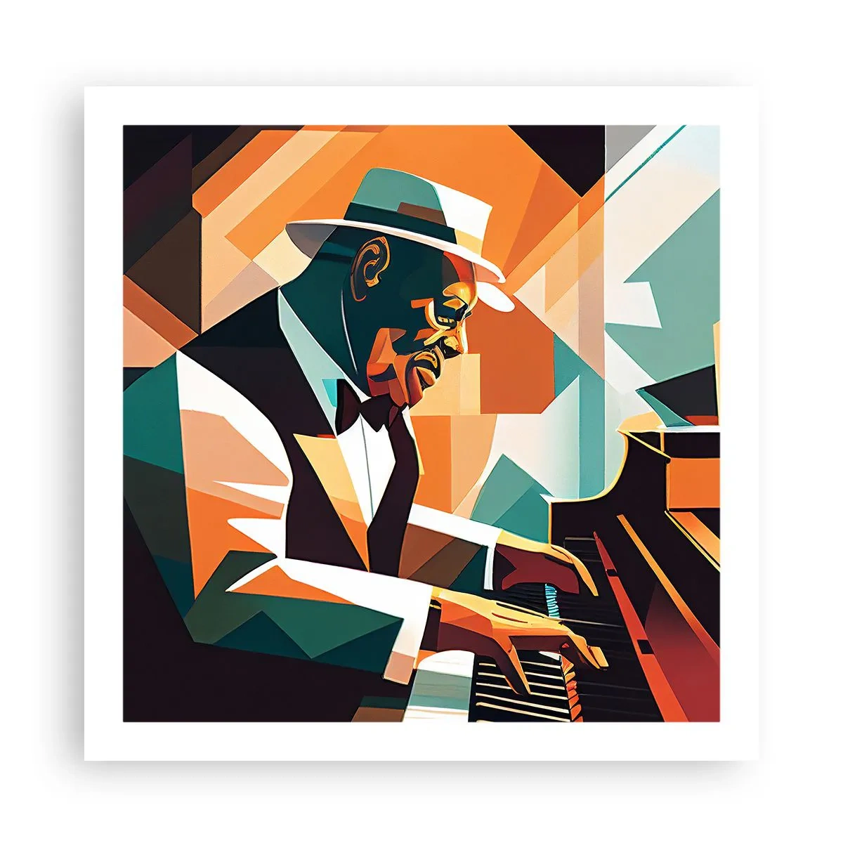 Affiche - Poster - C’est tout le jazz - 60x60 cm