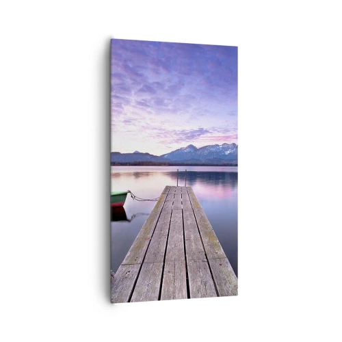 Impression sur toile - Image sur toile - Silence amical - 65x120 cm