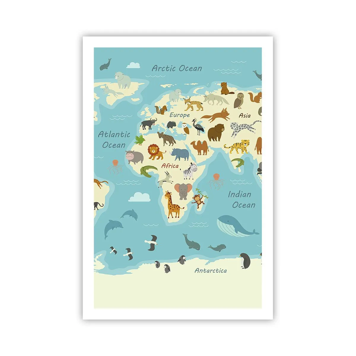 Affiche - Poster - De bons voisins - 61x91 cm