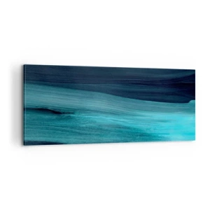Impression sur toile - Image sur toile - Suivez le courant - 100x40 cm