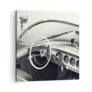 Impression sur toile - Image sur toile - Temps pour riche - 60x60 cm