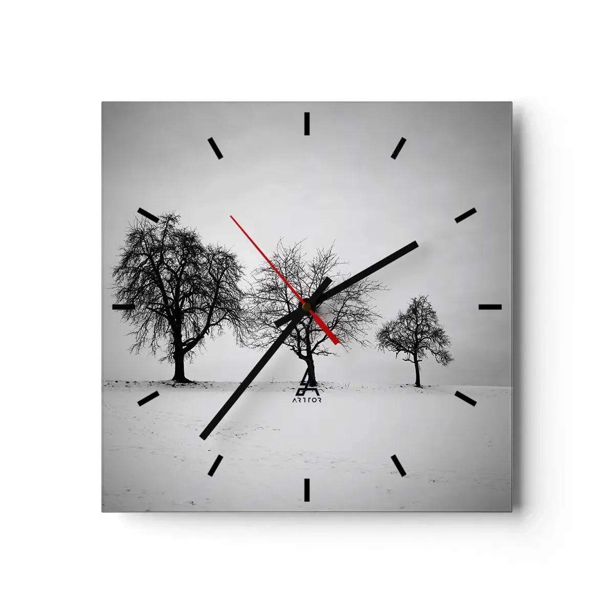 Horloge murale - Pendule murale - A quoi rêvent-ils? - 40x40 cm