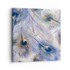 Impression sur toile - Image sur toile - Composition de paon - 30x30 cm