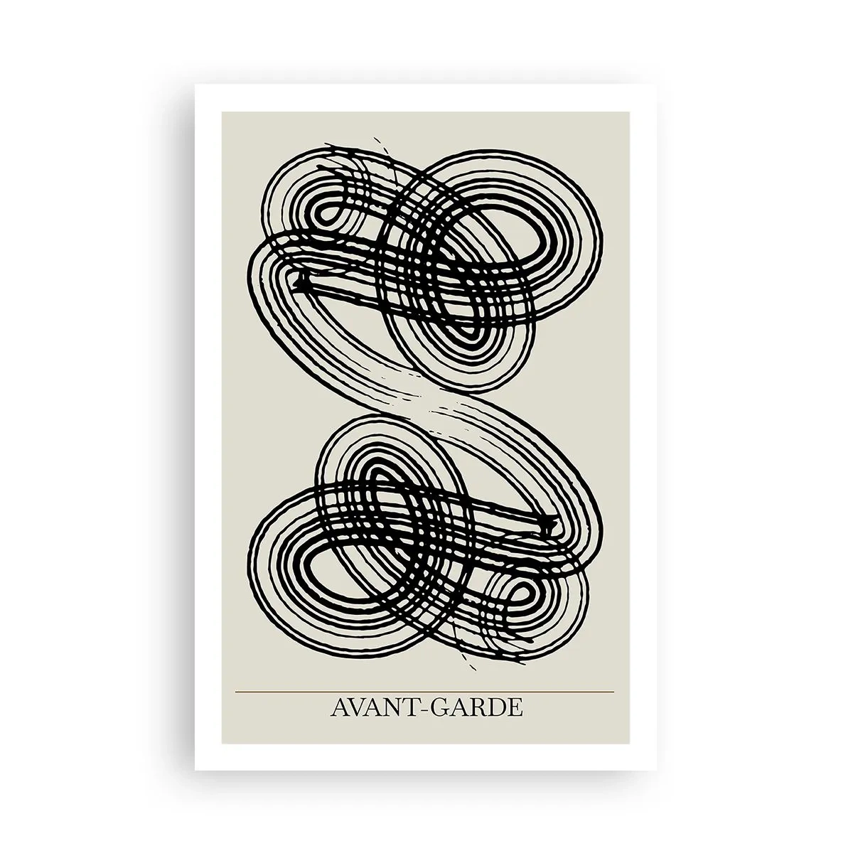 Affiche - Poster - C'est venu spontanément - 61x91 cm