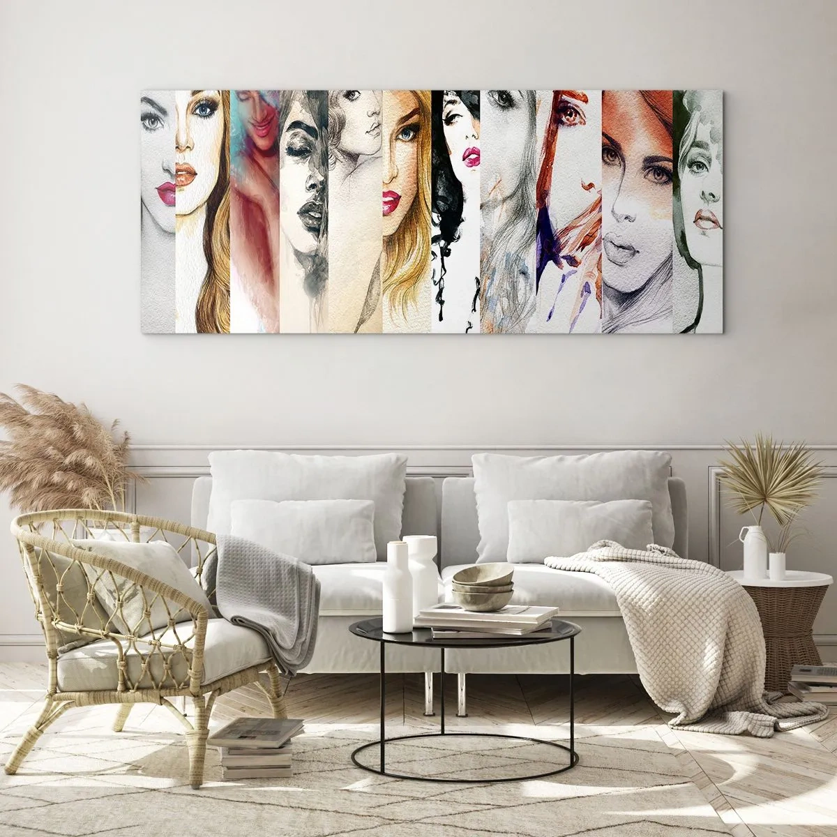 Impression sur verre - Image sur verre - Et c'est toujours TOI - 90x30 cm