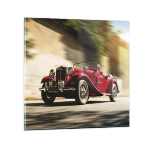 Impression sur verre - Image sur verre - Plus belle que Nike de Samothrace - 70x70 cm