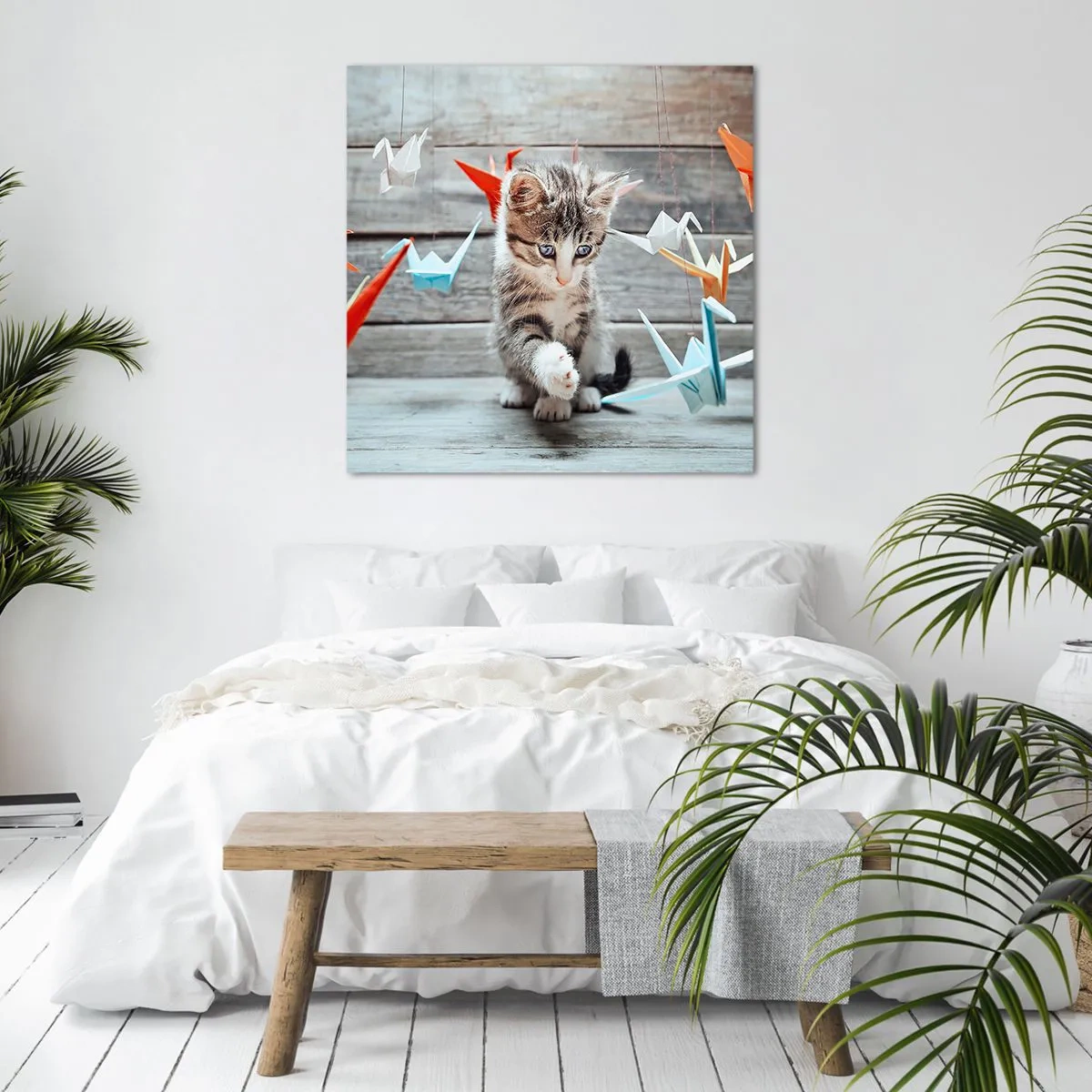 Impression sur toile - Image sur toile - Première leçon - 60x60 cm