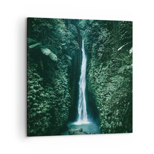 Impression sur toile - Image sur toile - Fontaine tropicale - 50x50 cm