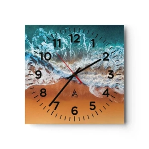 Horloge murale - Pendule murale - Toujours ensemble - 40x40 cm