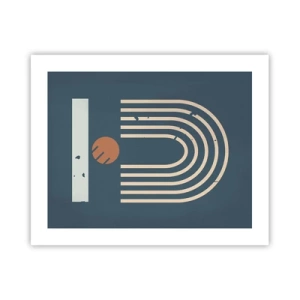 Affiche - Poster - Géométrie sur la grenade - 50x40 cm